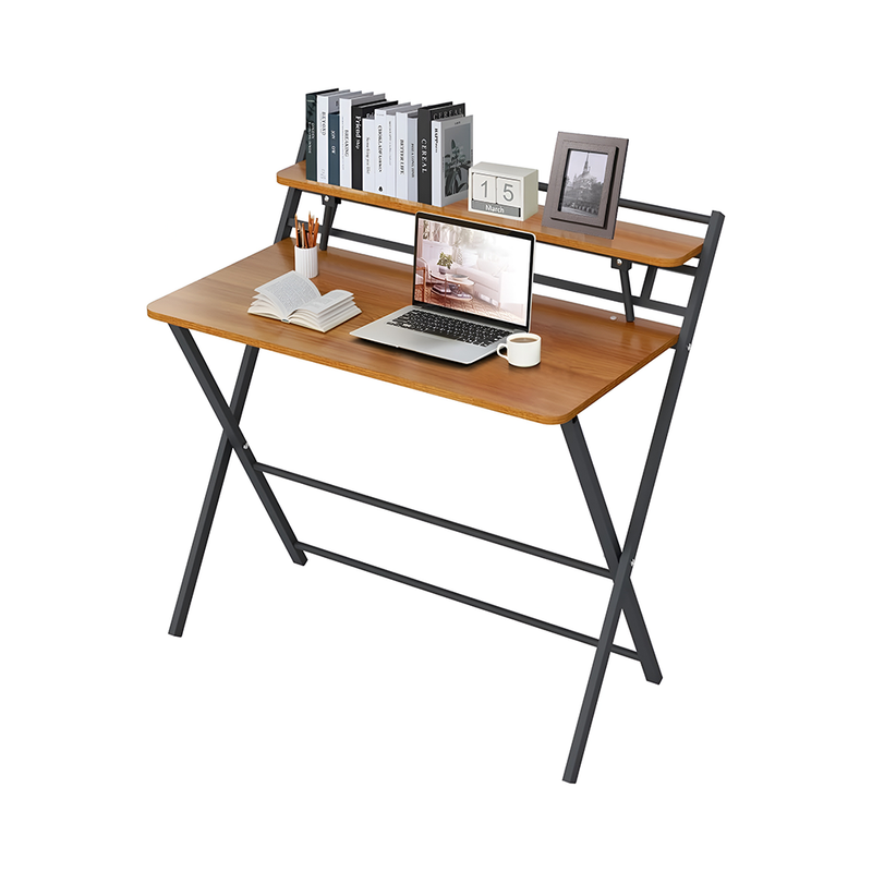 Folding computer desk