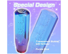 Crystal Shift Knob Blue/Purple 20cm