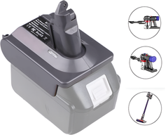 Adapter for Dyson V6 Battery Makita Adapter for Dyson V6 Battery 18V Clip-On