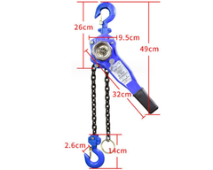 Chain Hoist Lever Block Chain Hoist 0.75 Ton 1.5m Lifter