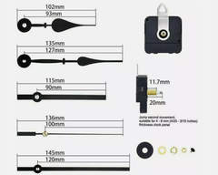 Wall Clock Quartz Movement Mechanism Repair Tools Kit
