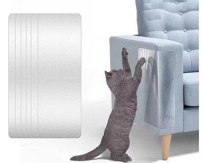 12pcs Cat Couch Sofa Scratch Guard Stickers Furniture Anti-Scratching Protector