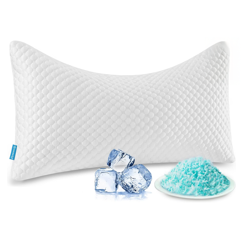 Curved side sleeper pillow