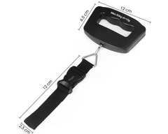 Travel Luggage Scale, Portable Digital Hanging Baggage Scale for Travel