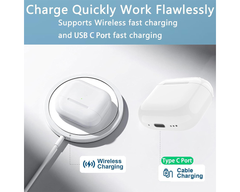 Replacement Wireless Charging Case for AirPods 4
