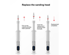 Electric Nail File Drill Manicure Set Rechargeable