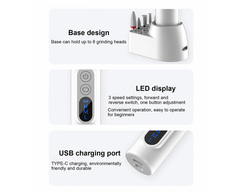 Electric Nail File Drill Manicure Set Rechargeable