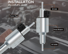 Diesel Air Heater Fuel Pump 12V Diesel Air Heater Fuel Pump for 2KW Units