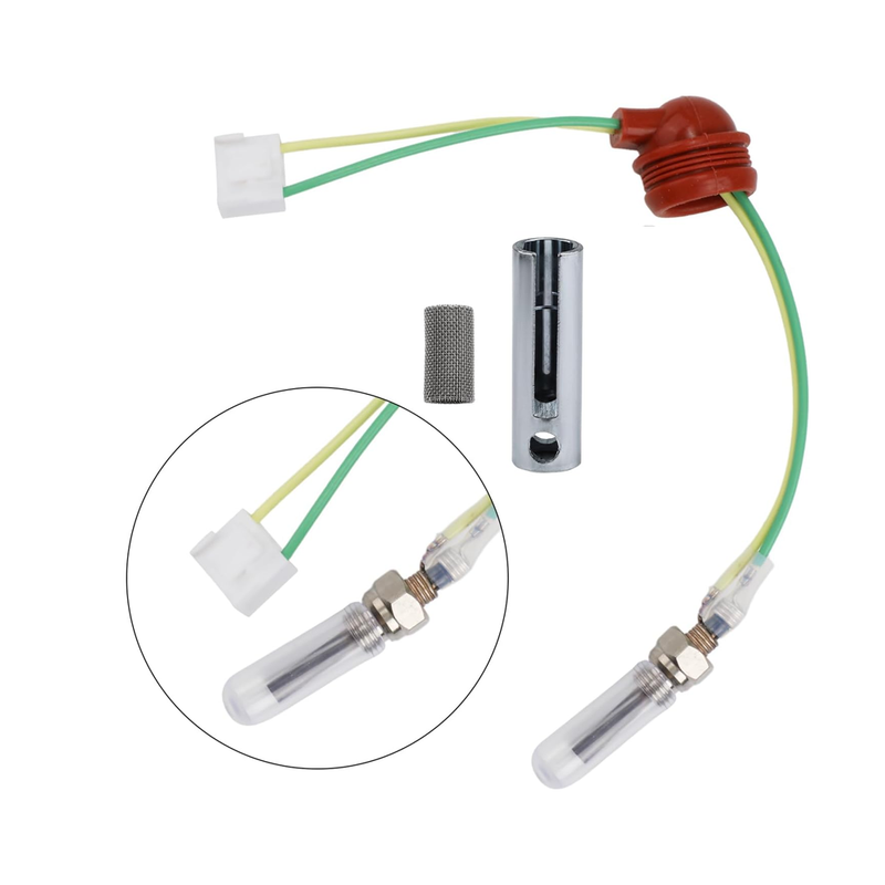 Glow plug repair kit components
