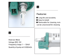 Diesel Heater Fuel Pump 12V Diesel Heater Fuel Pump for 1–5KW Parking Units