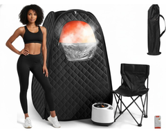 steam sauna chair inside