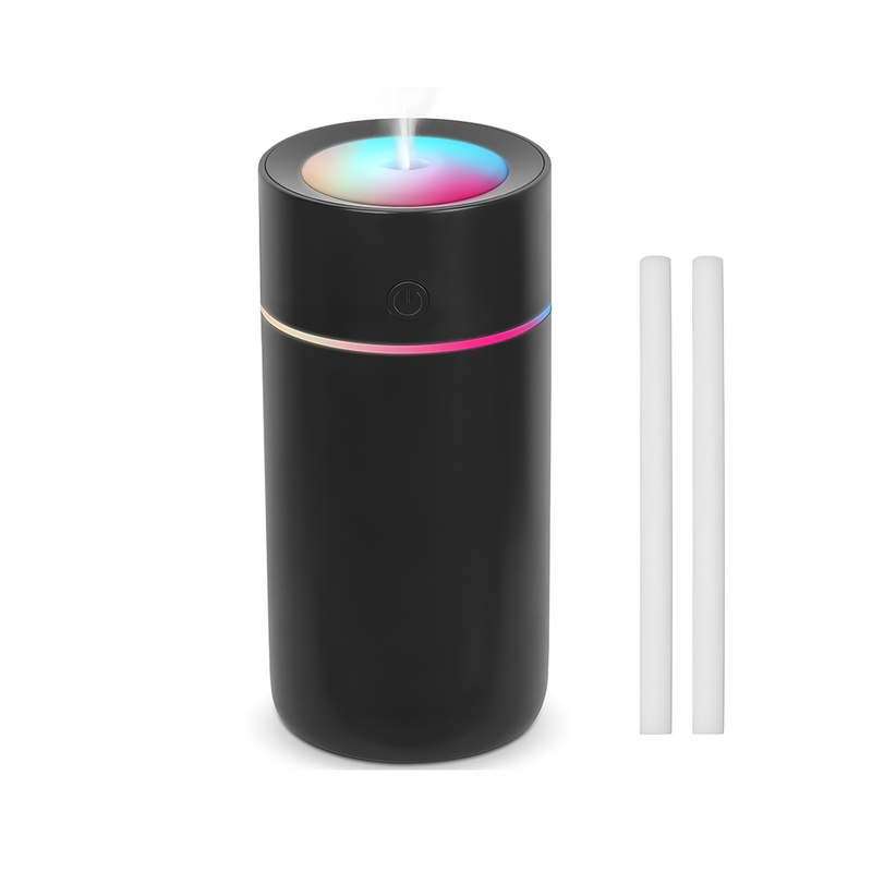 Mini Humidifier 320ml USB Portable Cool Mist Air Diffuser with Night Light Auto Shut-Off
