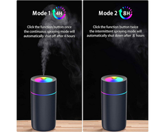 Mini Humidifier 320ml USB Portable Cool Mist Air Diffuser with Night Light Auto Shut-Off