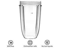 24Oz Nutri Bullet Juicer Cup Replacement Mug NutriBullet 710ml