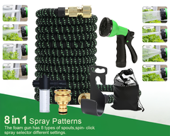 Expandable Flexible Garden Hose Spray Nozzle 30M