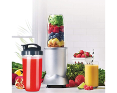 NutriBullet 32oz Cup Set – 2 Pack Tall Blender Replacement Cups with Flip Top Lids & Gaskets (600W/900W)