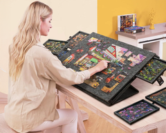 Puzzle Table Craft Board Game Table Jigsaw Game Table