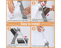 Vegetable Slicer Chopper Adjustable Vegetable Slicer Chopper with Container Base