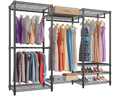 Portable Clothes Rack Wardrobe Organizer