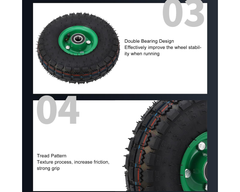 Wheel Barrow / Trolley / Go Cart Wheels