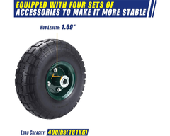 Wheel Barrow / Trolley / Go Cart Wheels