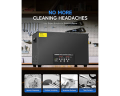 30L Ultrasonic Cleaner with Timer Heating Machine Digital Sonic Cleaner