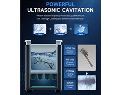 30L Ultrasonic Cleaner with Timer Heating Machine Digital Sonic Cleaner