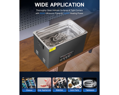 30L Ultrasonic Cleaner with Timer Heating Machine Digital Sonic Cleaner