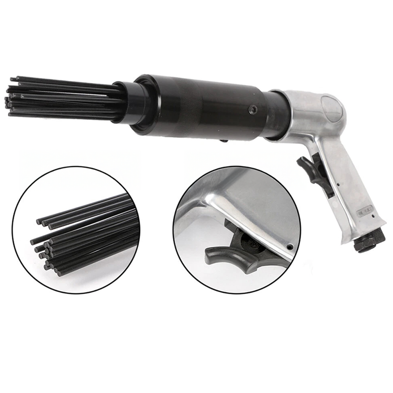 Pneumatic needle scaler