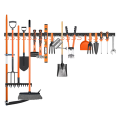 Adjustable garden storage system