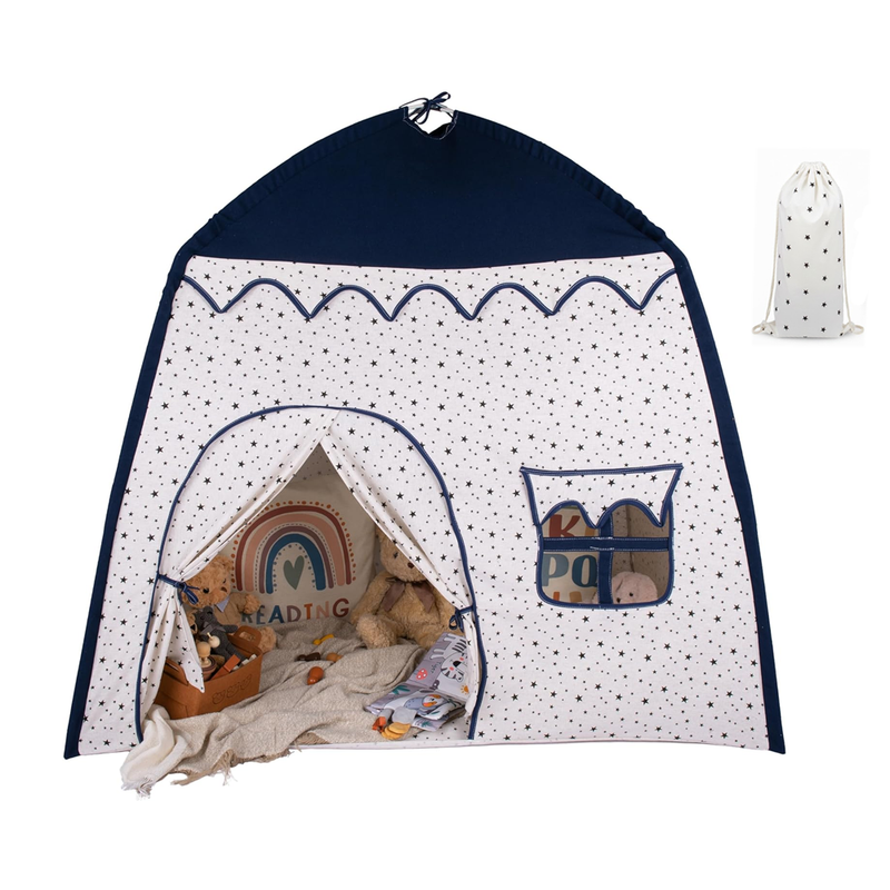 kids play tent cottage style