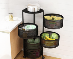 Supply 3 Tier Trolley Basket Lockable