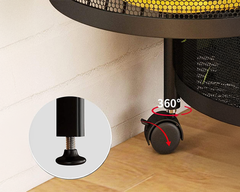 Supply 3 Tier Trolley Basket Lockable