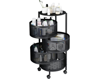 Supply 3 Tier Trolley Basket Lockable
