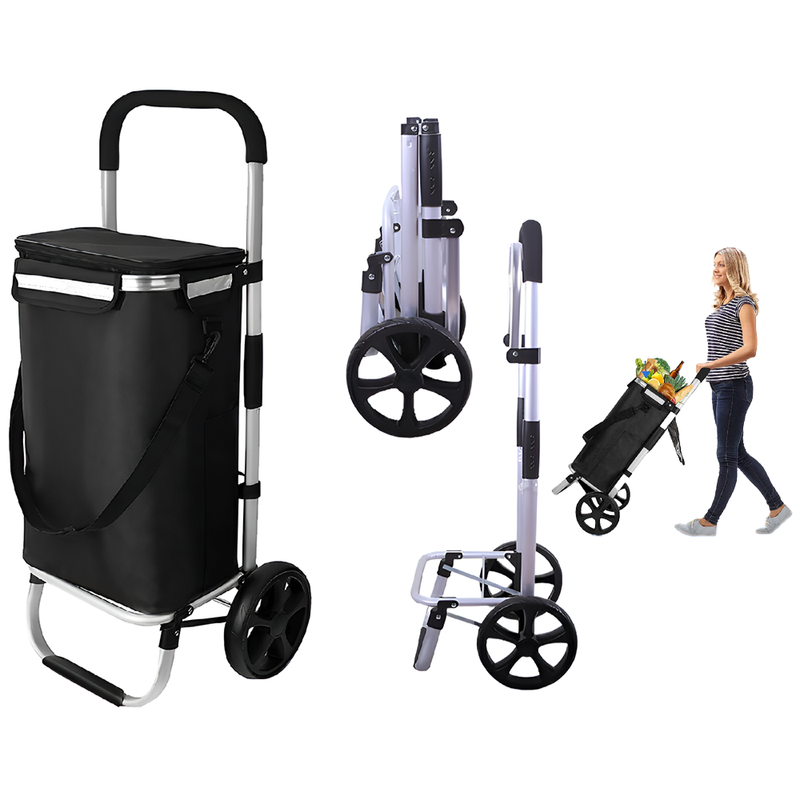 45L foldable shopping trolley
