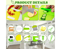 28-Piece Kids Safe Knife Set for Montessori Kitchen Tools