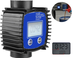 compact turbine flow meter design