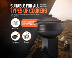 Camp Rocket Stove Wood Burning