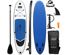 Detachable fin paddle board
