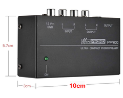 Behringer Micro Phono PP400 Ultra-Compact Phono Preamp