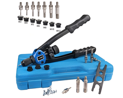 Nut Rivet Riveter Gun Riveting Kit
