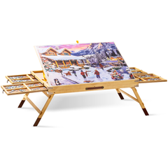 Jigsaw Puzzle Table - Portable Jigsaw Puzzle Table / 1500 Pcs
