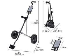 Golf Club Buggy Trolley Cart