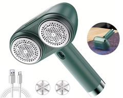 fabric shaver with spare blades