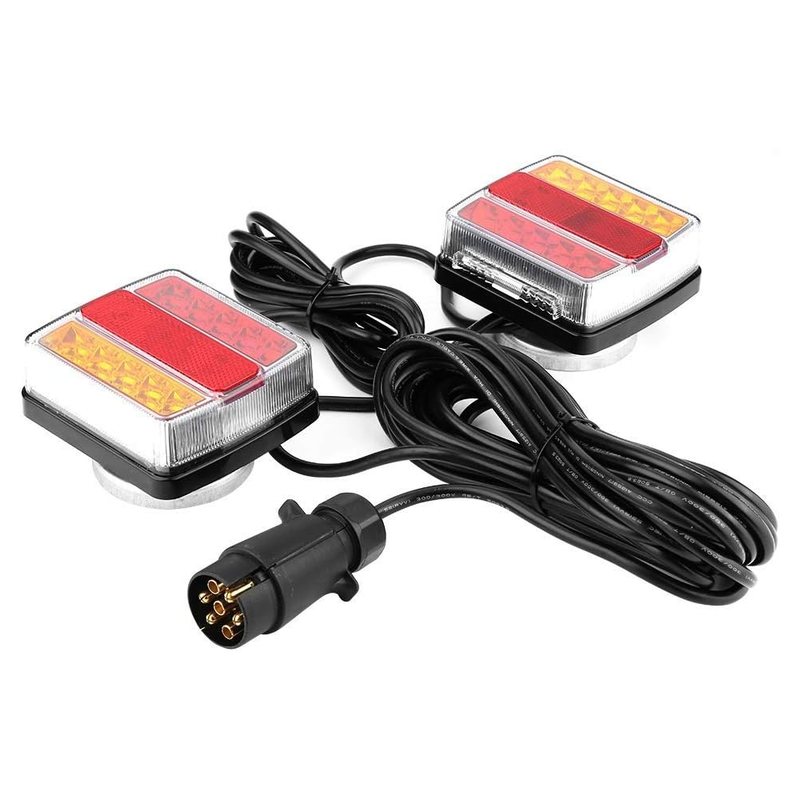 pair of LED trailer tail lights