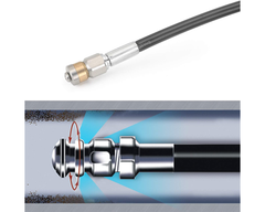 20m Drain/Pipe Cleaning Kit for Karcher, Ozito, Briggs & Stratten