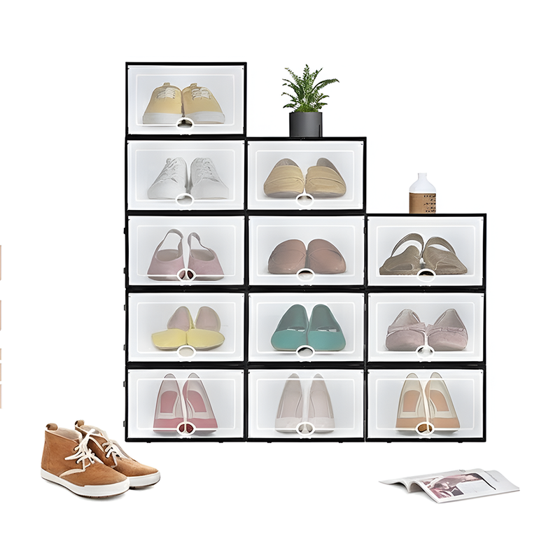 Shoe Storage Box Drawer Rack Cabinet