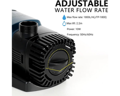 Sunsun JTP-1800 SuperEco Pond Pump Watercourse 1800l/h 11W
