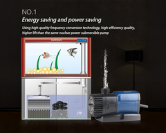 Sunsun JTP-1800 SuperEco Pond Pump Watercourse 1800l/h 11W