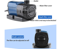 Sunsun JTP-1800 SuperEco Pond Pump Watercourse 1800l/h 11W